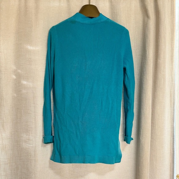 Gretchen Scott Designs Vibrant Blue Cardigan - Picture 3 of 3